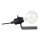 ONLI - Stolní lampa WIRE 1xE27/15W/230V 10 cm černá