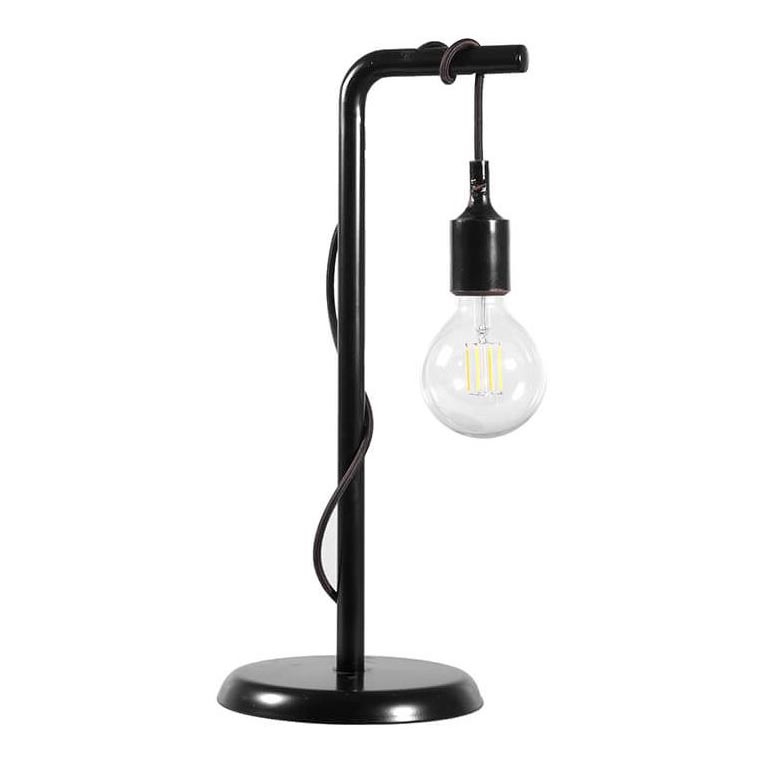 ONLI - Stolní lampa WIRE 1xE27/15W/230V 48 cm černá