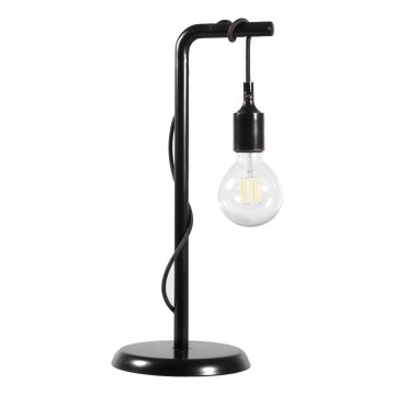 ONLI - Stolní lampa WIRE 1xE27/15W/230V 50 cm černá