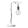 ONLI - Stolní lampa WIRE 1xE27/15W/230V 50 cm šedá/bílá