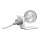 ONLI - Stolní lampa WIRE 1xE27/15W/230V 9 cm šedá/bílá