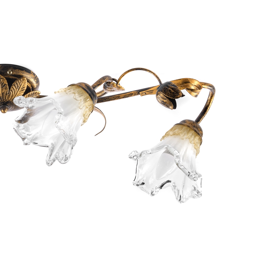 ONLI - Stropní svítidlo ARIANNA 4xE14/6W/230V bronzová