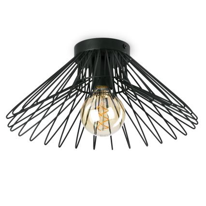 ONLI - Stropní svítidlo DUCCIO 1xE27/22W/230V pr. 40 cm černá