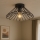 ONLI - Stropní svítidlo DUCCIO 1xE27/22W/230V pr. 60 cm černá