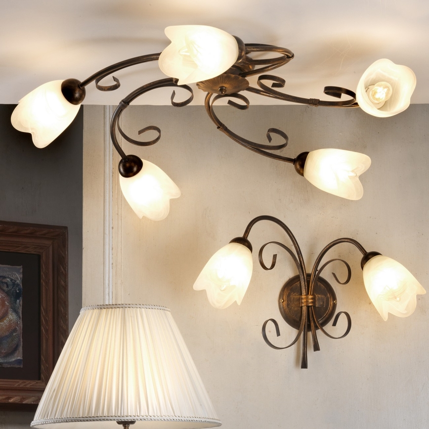 ONLI - Stropní svítidlo ODINO 5xE14/6W/230V