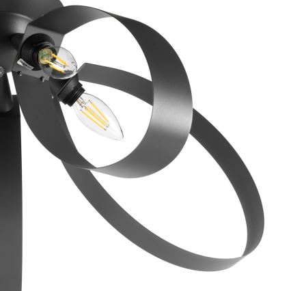 ONLI - Stropní svítidlo SERENA 5xE14/6W/230V černá