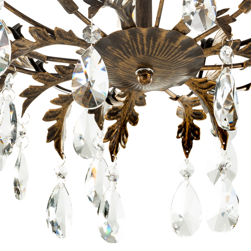 ONLI - Stropní svítidlo TERESA 3xE14/6W/230V bronzová