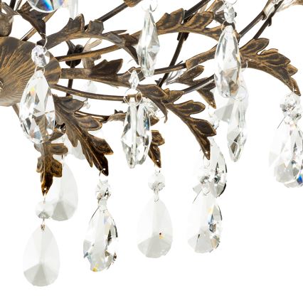 ONLI - Stropní svítidlo TERESA 5xE14/6W/230V bronzová