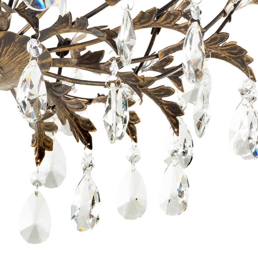 ONLI - Stropní svítidlo TERESA 5xE14/6W/230V bronzová