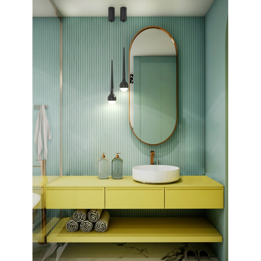 Open Design OR80247 - LED Lustr na lanku CAPPI LED/5W/230V černá