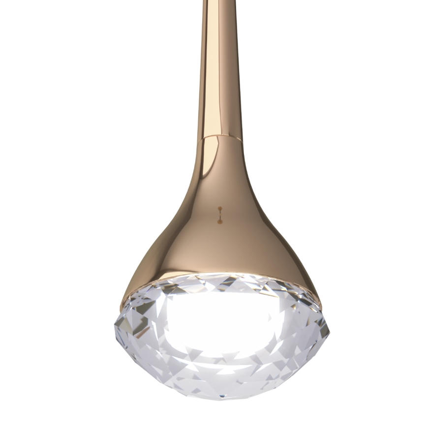 Open Design OR80315 - LED Lustr na lanku CRIMA LED/7W/230V rose gold