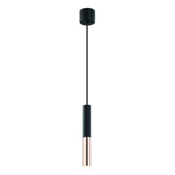 Open Design OR80827 - Lustr na lanku SLIMI 1xG9/3,5W/230V černá/rose gold