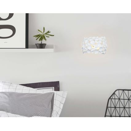 Open Design OR81466 - Nástěnné svítidlo CARERA 1xG9/7W/230V bílá