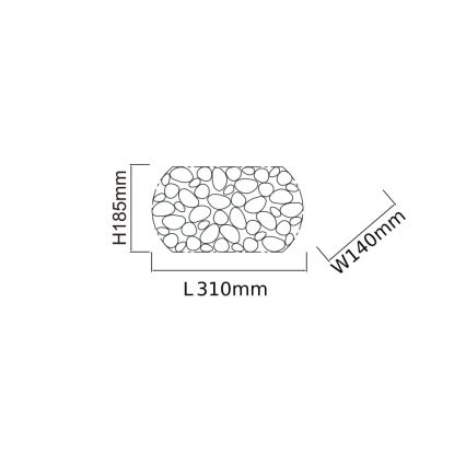 Open Design OR81480 - Nástěnné svítidlo CARERA 1xG9/7W/230V rose gold