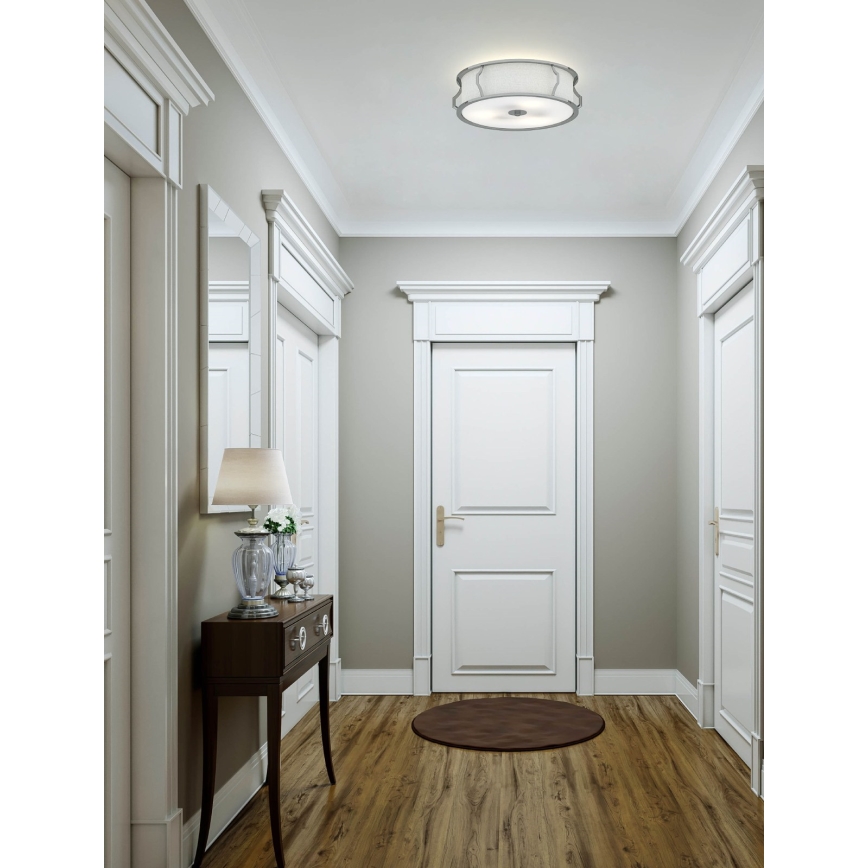 Open Design OR84399 - Stropní svítidlo PIRELO 3xE14/12W/230V pr. 45 cm lesklý chrom