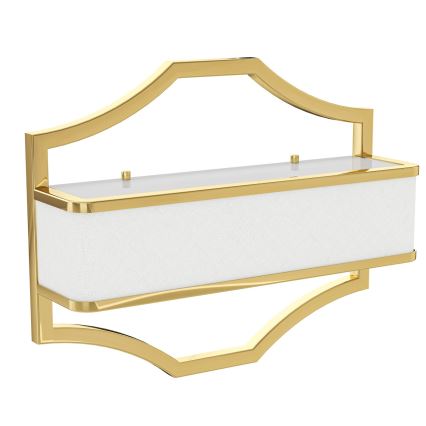 Open Design OR84832 - Nástěnné svítidlo GERDO 2xE14/12W/230V zlatá/bílá