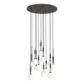 Open Design OR85402 - Lustr na lanku ERO 12xG9/8W/230V černá