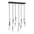 Open Design OR85464 - Lustr na lanku ERO 12xG9/8W/230V černá