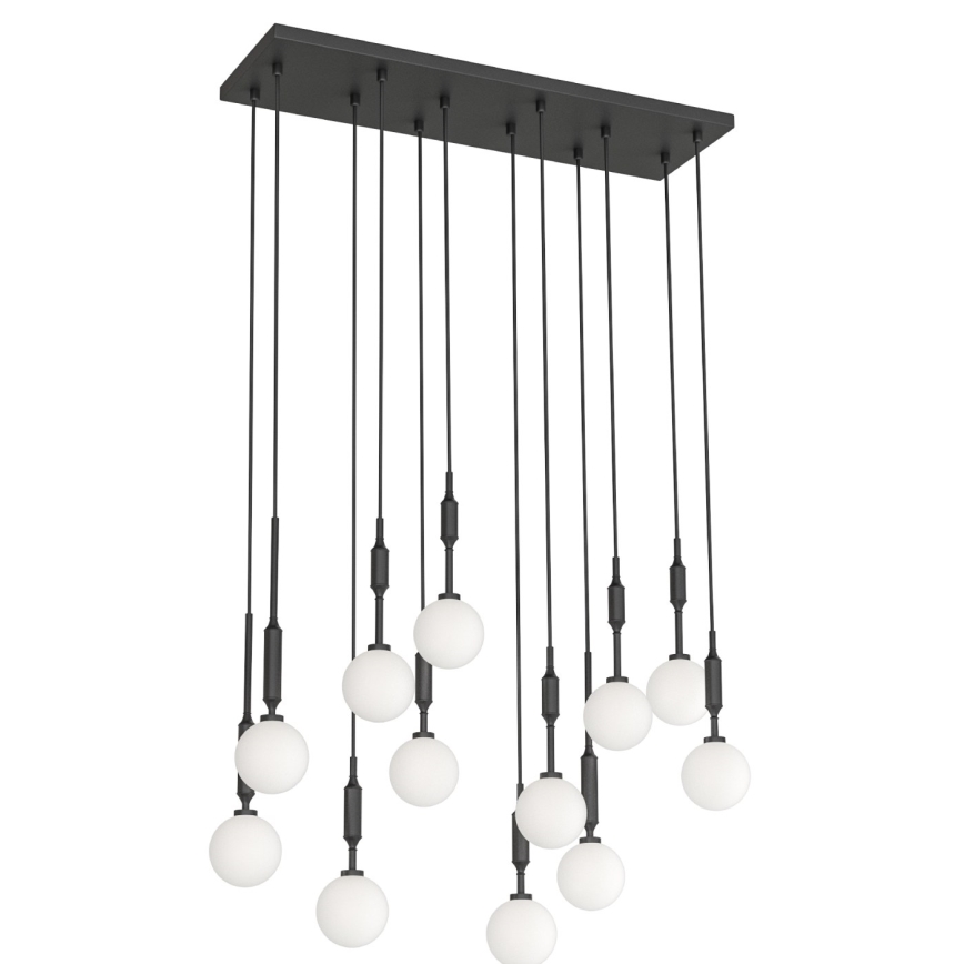 Open Design OR85464 - Lustr na lanku ERO 12xG9/8W/230V černá