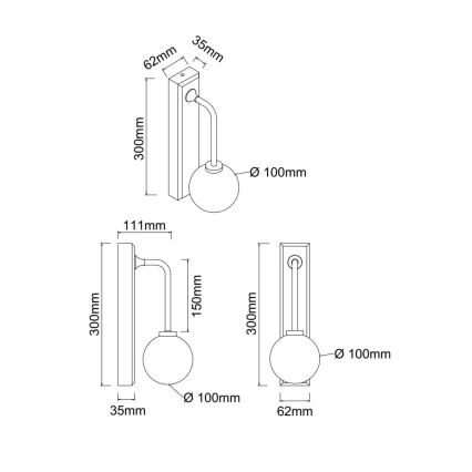 Open Design OR85617 - Koupelnová nástěnná lampa ERO 1xG9/9W/230V IP44 rose gold