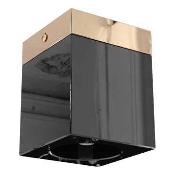 Open Design OR86300 - Bodové svítidlo CUBO 1xG9/8W/230V černá/rose gold