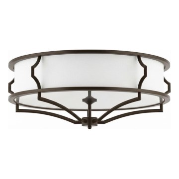 Open Design OR86607 - Stropní svítidlo STESSO 4xE27/12W/230V pr. 65 cm hnědá