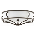 Open Design OR86614 - Stropní svítidlo STESSO 6xE27/12W/230V pr. 85 cm hnědá