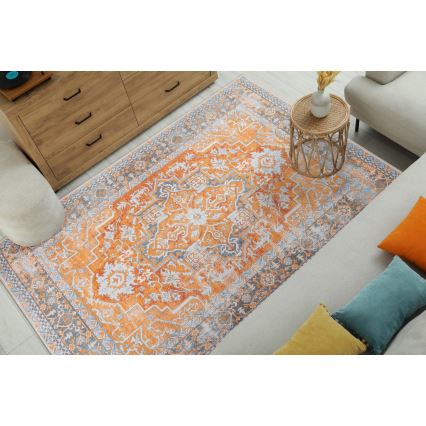 Orientální koberec DOVE-VINTAGE 160x220 cm 2600 g/m2 oranžová