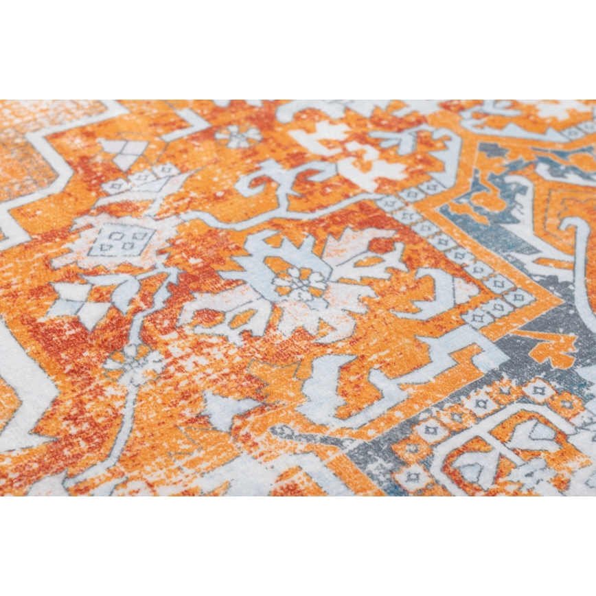 Orientální koberec DOVE-VINTAGE 160x220 cm 2600 g/m2 oranžová