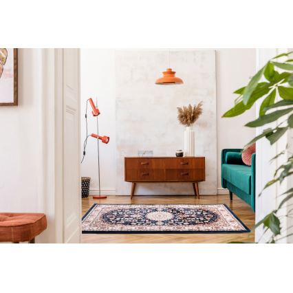 Orientální koberec DUBAI 120x170 cm 2300 g/m2 tmavě modrá