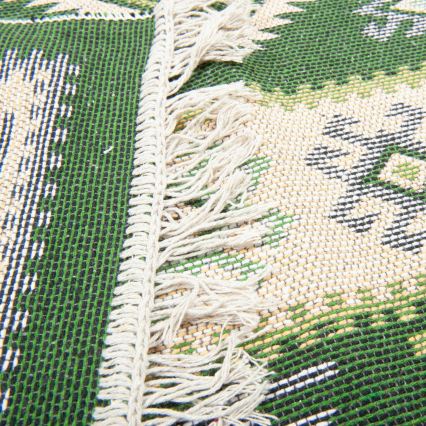 Orientální koberec KILIM 80x150 cm zelená