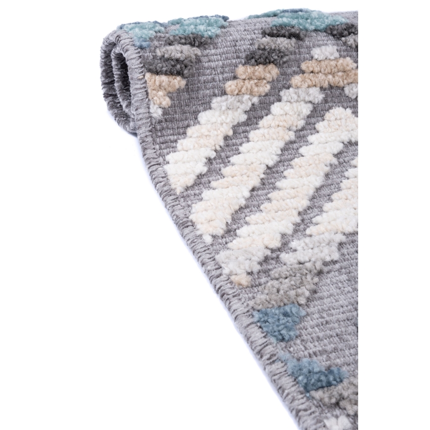 Orientální koberec NEPAL 160x230 cm modrá/šedá