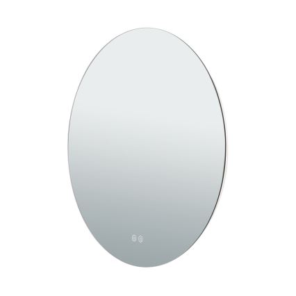 LED Koupelnové vyhřívané nástěnné zrcadlo s podsvícením FOCUS LED/25W/230V 3000/4200/6000K pr. 60 cm IP44