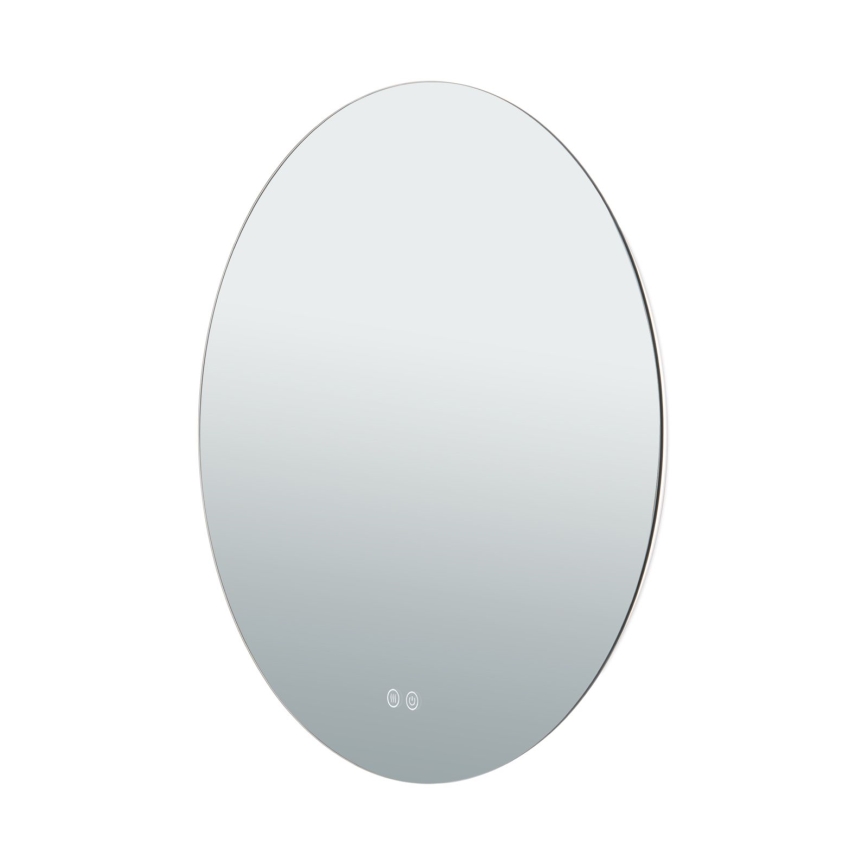 LED Koupelnové vyhřívané nástěnné zrcadlo s podsvícením FOCUS LED/25W/230V 3000/4200/6000K pr. 60 cm IP44