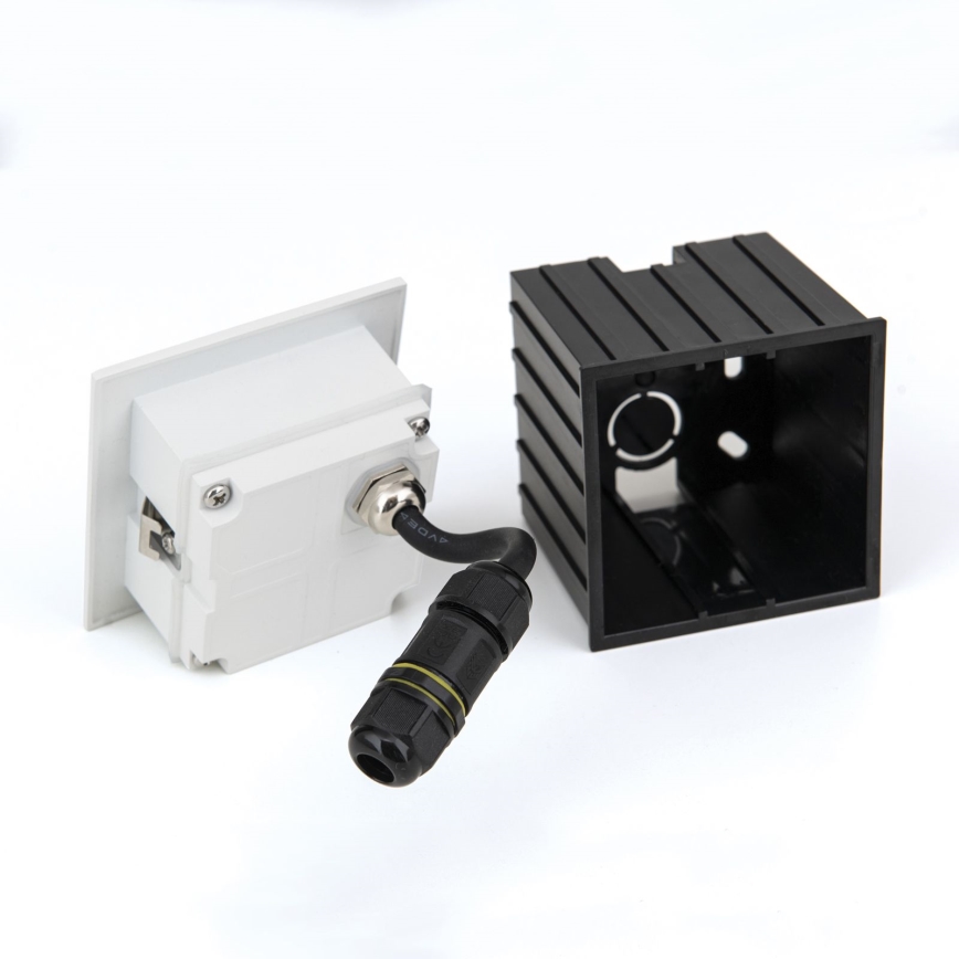 LED Vestavné svítidlo LORO LED/2W/230V IP65 bílá