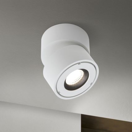 LED Stmívatelné koupelnové bodové svítidlo HARVEY LED/15W/230V IP65 bílá