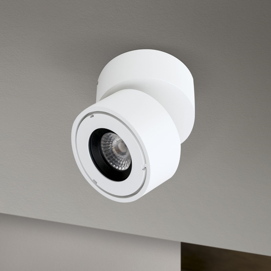 LED Stmívatelné koupelnové bodové svítidlo HARVEY LED/15W/230V IP65 bílá