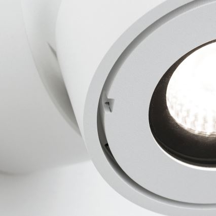 LED Stmívatelné koupelnové bodové svítidlo HARVEY LED/15W/230V IP65 bílá