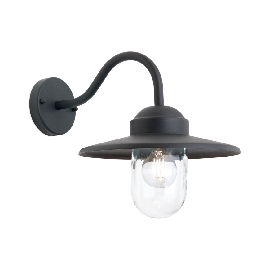 Venkovní nástěnná lampa EDWARD 1xE27/60W/230V IP44 černá