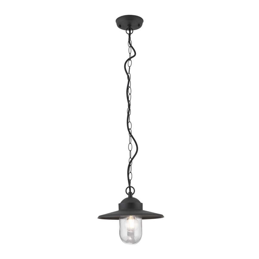 Venkovní závěsné svítidlo EDWARD 1xE27/60W/230V IP44 černá
