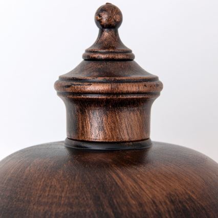 Venkovní nástěnná lampa KENZO 1xE27/100W/230V IP44 bronz/patina