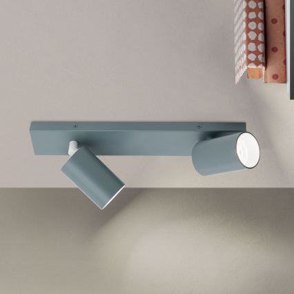Bodové svítidlo PENN 2xGU10/13W/230V šedá