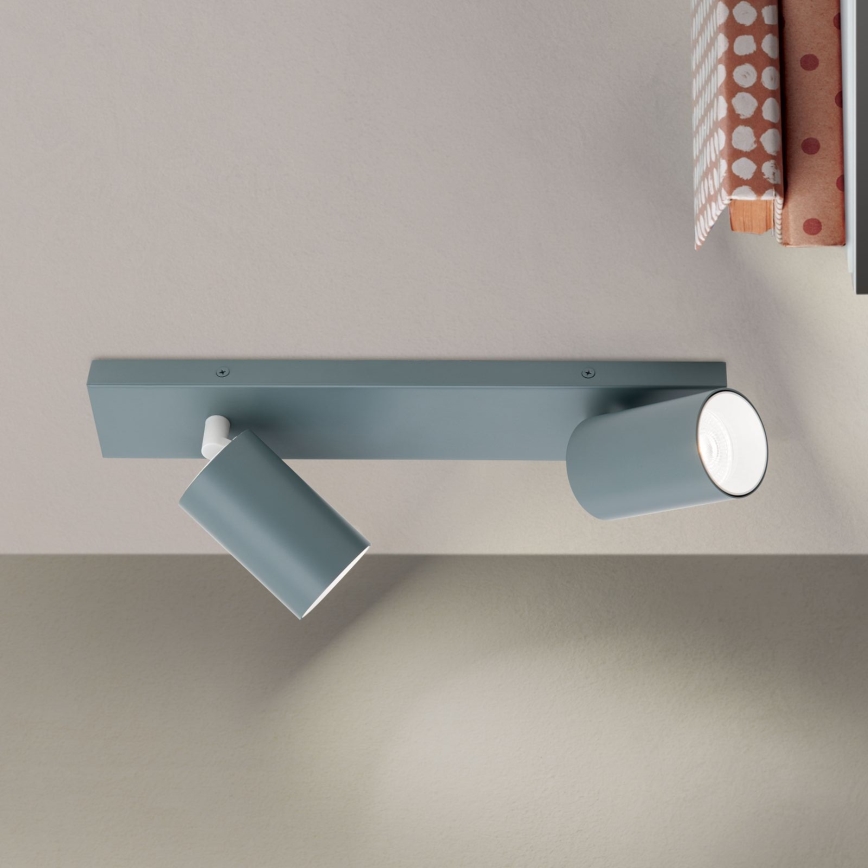 Bodové svítidlo PENN 2xGU10/13W/230V šedá