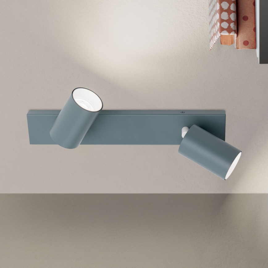 Bodové svítidlo PENN 2xGU10/13W/230V šedá