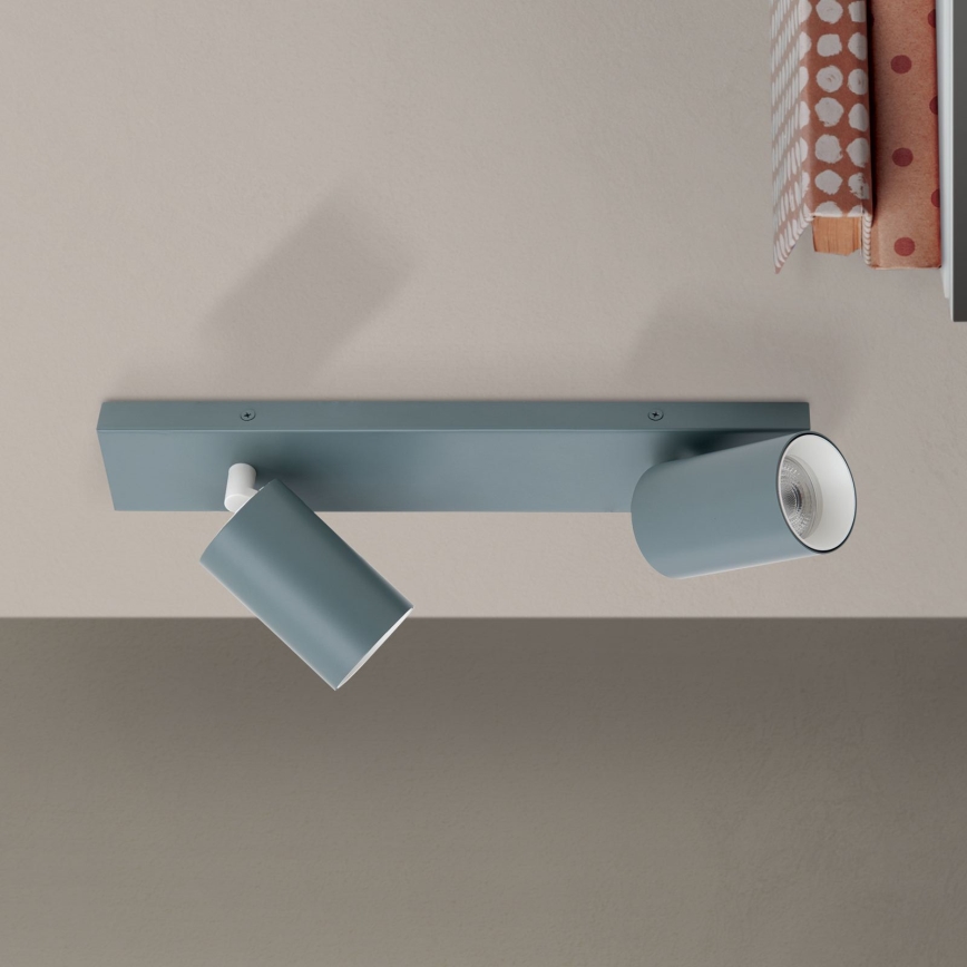Bodové svítidlo PENN 2xGU10/13W/230V šedá