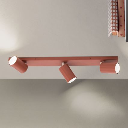 Bodové svítidlo PENN 3xGU10/13W/230V cihlová