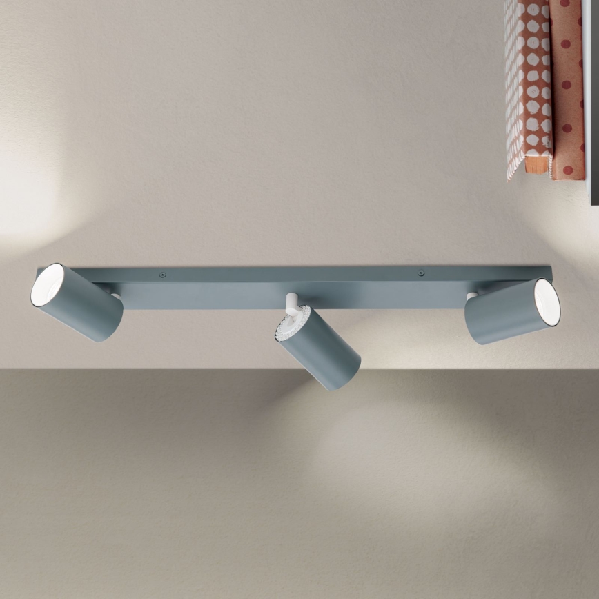 Bodové svítidlo PENN 3xGU10/13W/230V šedá