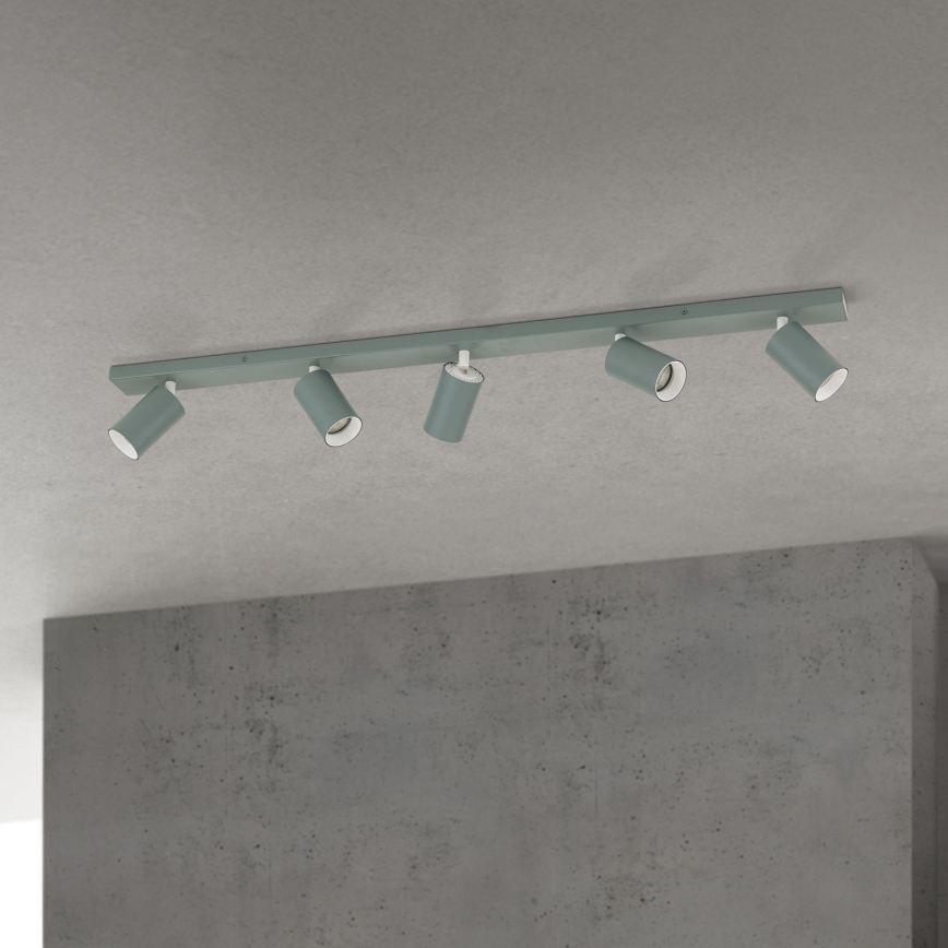 Bodové svítidlo PENN 5xGU10/13W/230V šedá