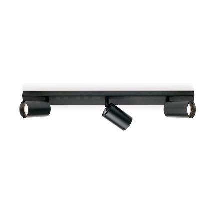 Bodové svítidlo SEAN 3xGU10/13W/230V černá