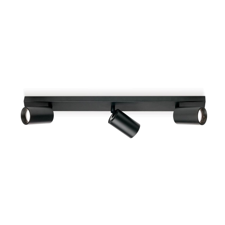 Bodové svítidlo SEAN 3xGU10/13W/230V černá